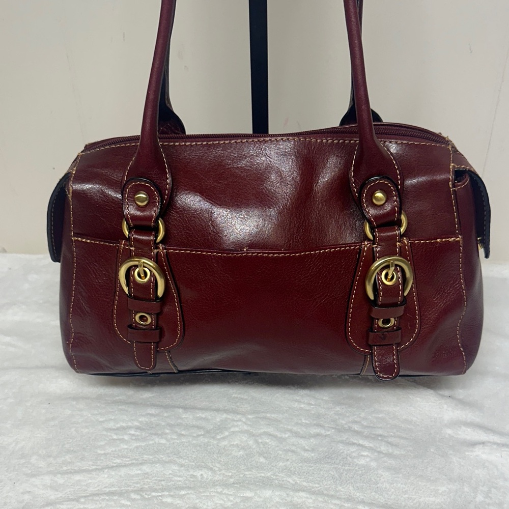 Giani Bernini Burgundy Shoulder Bag